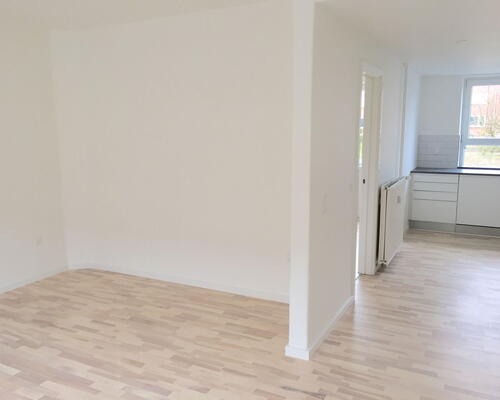 Renoveret 2-værelses lejlighed med fransk altan, tæt ved fjorden