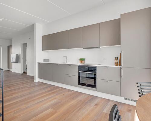 Moderne townhouse med smuk udsigt til fjorden