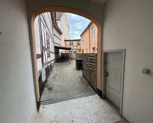 Perfekt beliggenhed i H.C Andersens kvarter i hjertet af Odense.