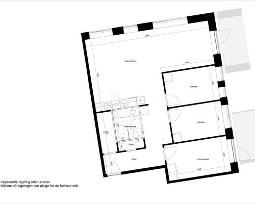 4 værelses lejlighed i Glostrup