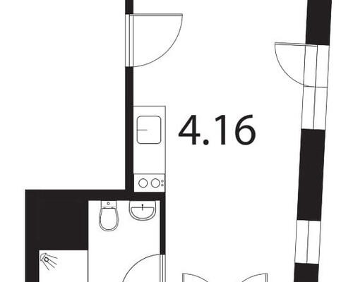 41 m2 værelse i København NV