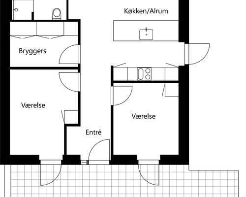 4 værelses hus i Vejle