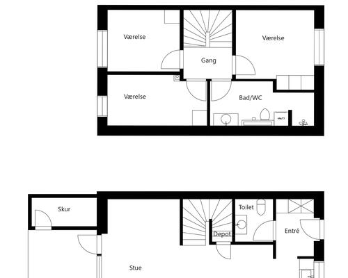 4 værelses hus i Horsens