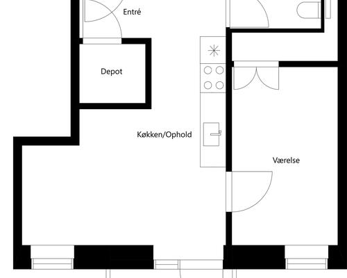 2 værelses lejlighed i Risskov