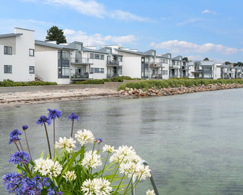 3-værelses bolig helt tæt på vandet!