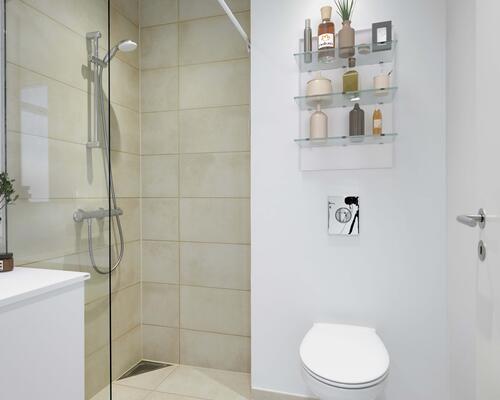 Hyggelig 2-værelses med terrasse og tæt på Aarhus