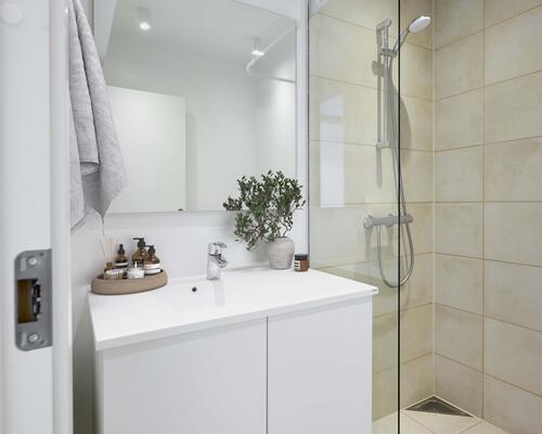 Hyggelig 2-værelses med terrasse og tæt på Aarhus