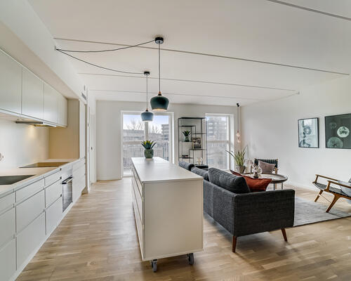 Moderne 3-værelses lejlighed i Kgs. Lyngby