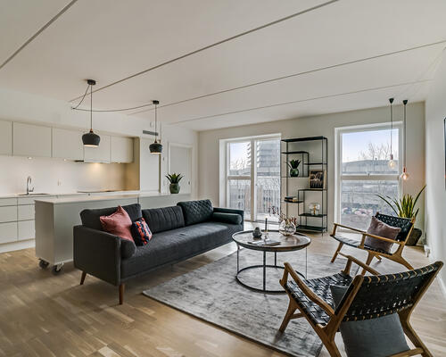 Moderne 3-værelses lejlighed i Kgs. Lyngby