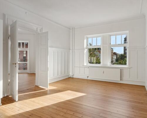 Herskabelig lejlighed med masser af plads