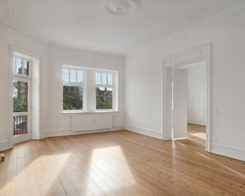 Herskabelig lejlighed med masser af plads