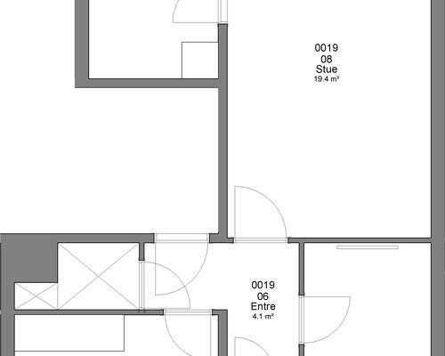 3 værelses lejlighed i Haderslev