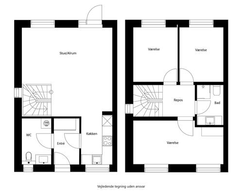 4 værelses hus i Horsens