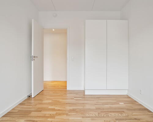 Fløjhusene - Bygning E - Stor og lys 5-værelses lejlighed i høj kvalitet med altan og plads til hele familien