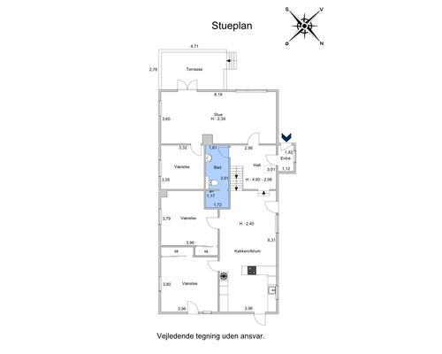 8 værelses hus i Søborg