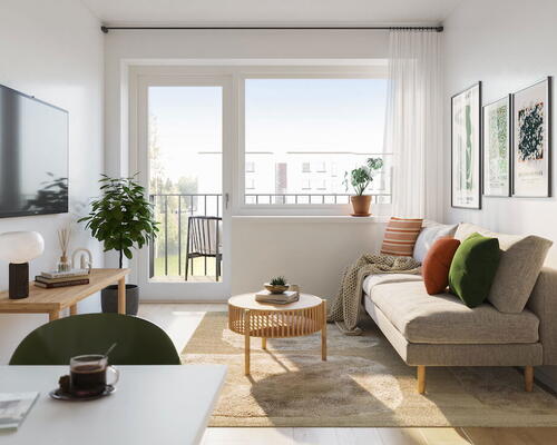 3 værelses lejlighed i Tilst