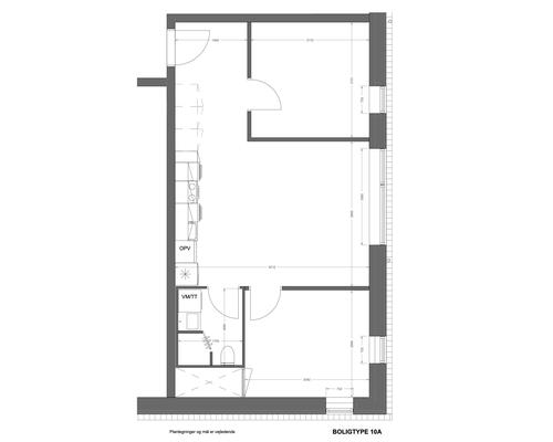 3 værelses lejlighed i Tilst