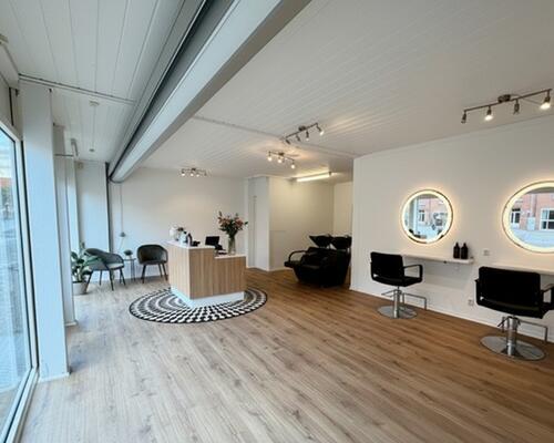 Butik til leje i Grindsted Centrum. 82m2 + 82m2 kl