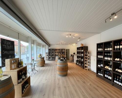 Butik til leje i Grindsted Centrum. 82m2 + 82m2 kl
