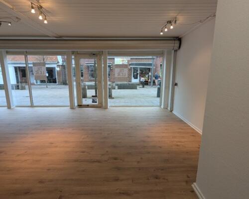 Butik til leje i Grindsted Centrum. 82m2 + 82m2 kl