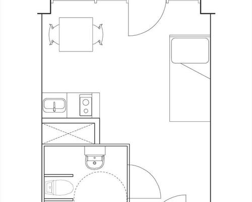 1 værelses lejlighed i Valby