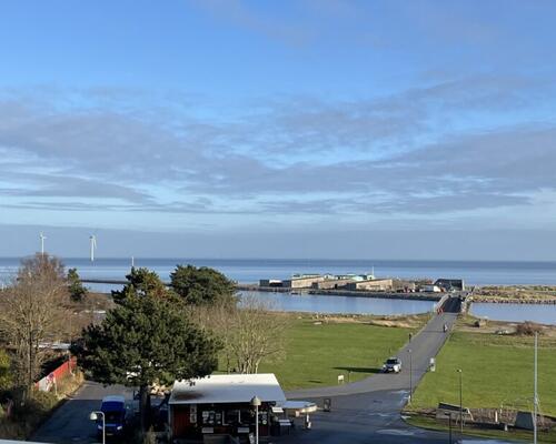 Penthouse by Amager Strand with a large private terrace — available for 12 months, fully furnished including parking in the basement