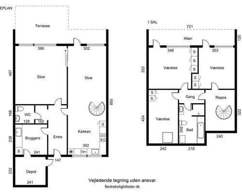5 værelses lejlighed i Varde