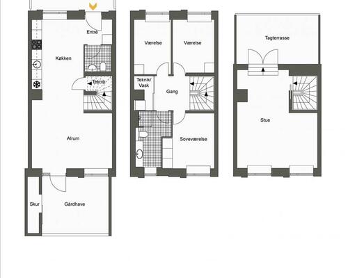 5 værelses hus i København SV