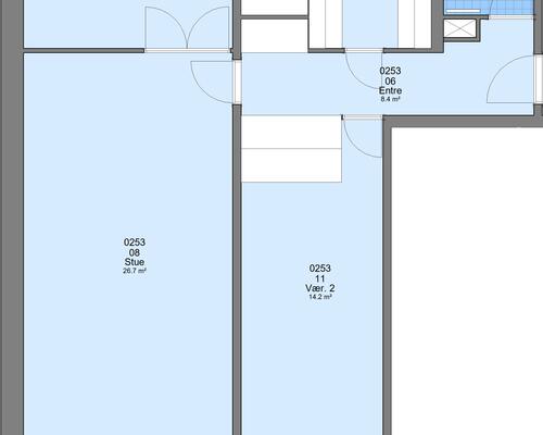 3 værelses lejlighed i Viborg