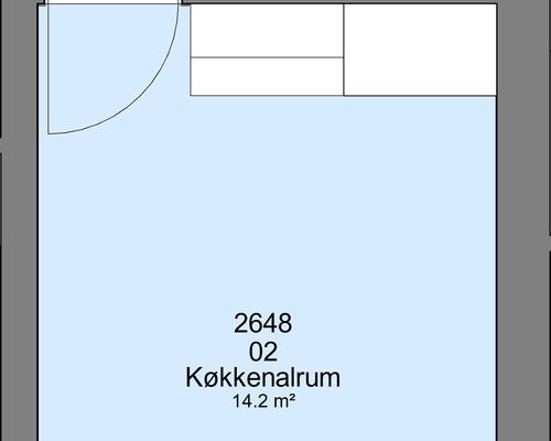 1 værelses hus i Sæby