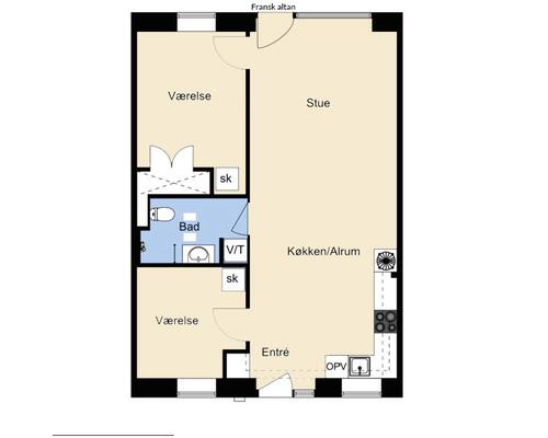 3 værelses lejlighed i Ringsted