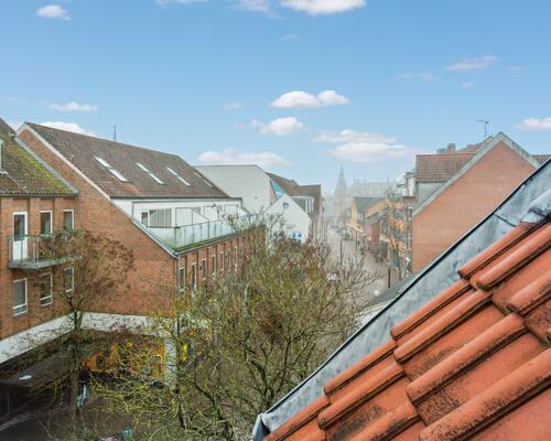 Bo i gågaden med den smukkeste udsigt