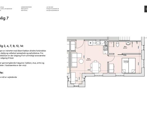 2 værelses lejlighed i Horsens