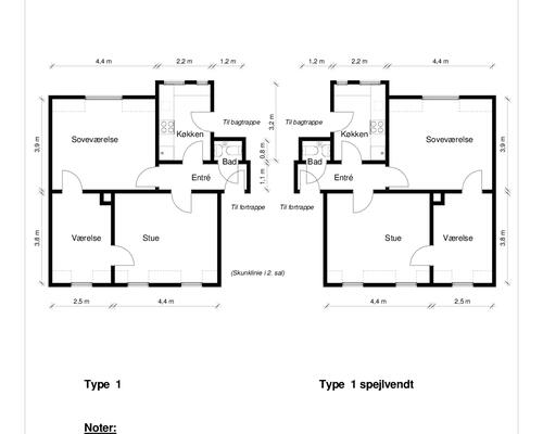 2 værelses lejlighed i Aalborg