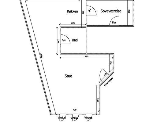 Hyggelig 2-Værelses Lejlighed I Sindal Centrum