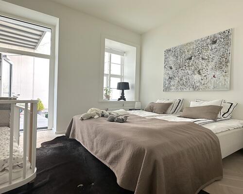 Unik lejlighed med stor privat terrasse, i hjertet af København