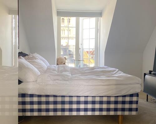 Lækker taglejlighed i hjertet af København