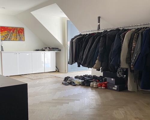 Lækker taglejlighed i hjertet af København