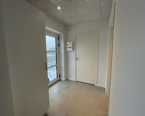 Nyopført og velindrettet lejlighed