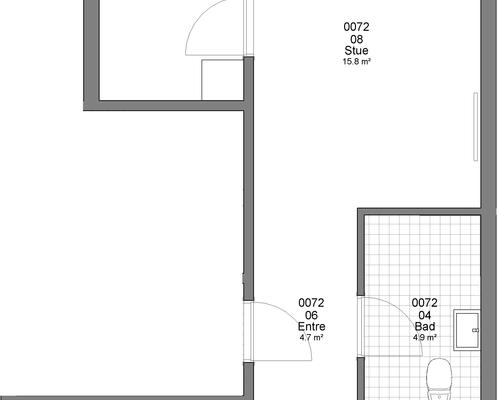 3 værelses lejlighed i Haderslev