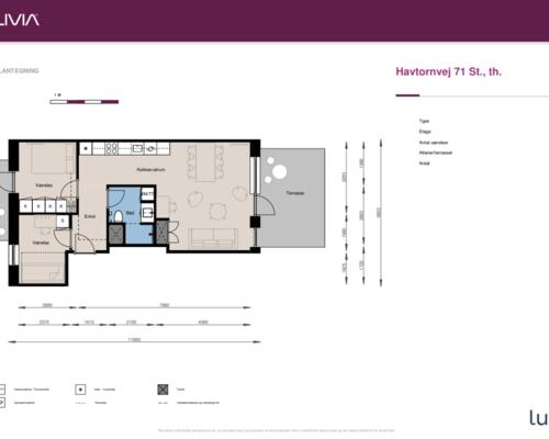 3 værelses lejlighed i Hedehusene