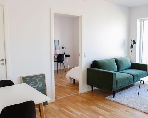 Dejlig 2- værelses lejlighed i Tilst!