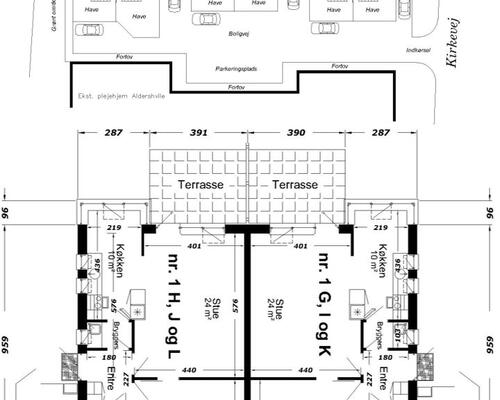 2 værelses lejlighed i Havndal