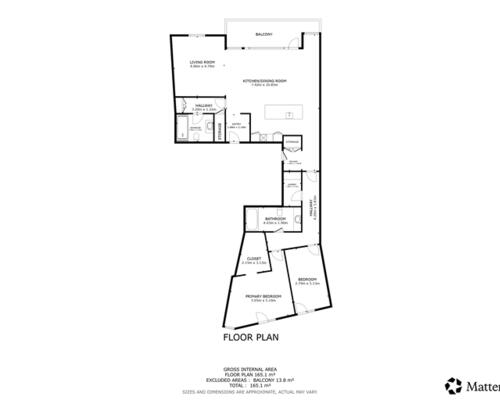 2 værelses lejlighed i København K