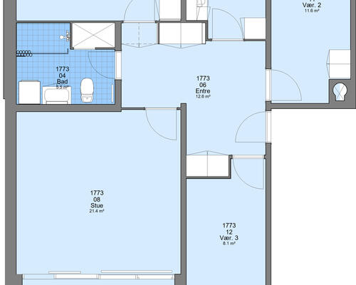 4 værelses lejlighed i Esbjerg Ø