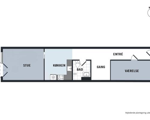 Delevenligt lejemål i hjertet af Aarhus på Frederiksbjerg!