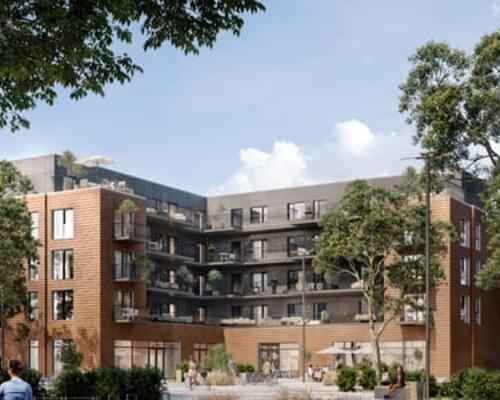 Moderne 2-værelses i centrum af Ballerup