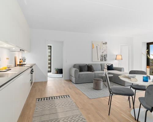 3 værelses lejlighed i København S