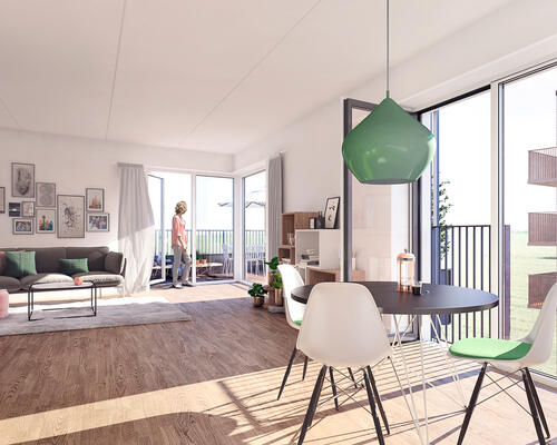 4 værelses lejlighed i Køge