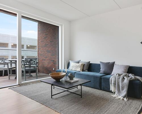 2 værelses lejlighed på Elementfabrikken i Brøndby udlejes